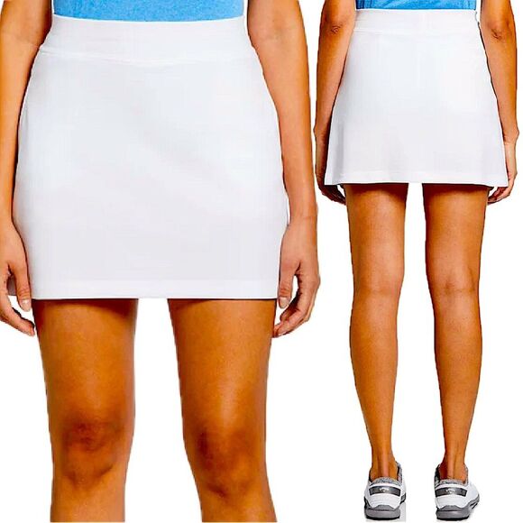 NWT Callaway Brilliant White Ventilated Skort with Opti Dri Size Large - Picture 1 of 13